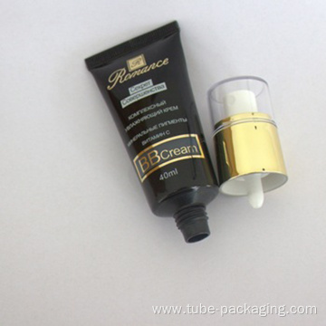 50ml cosmetic plastic tube for BB/CC cream packaging